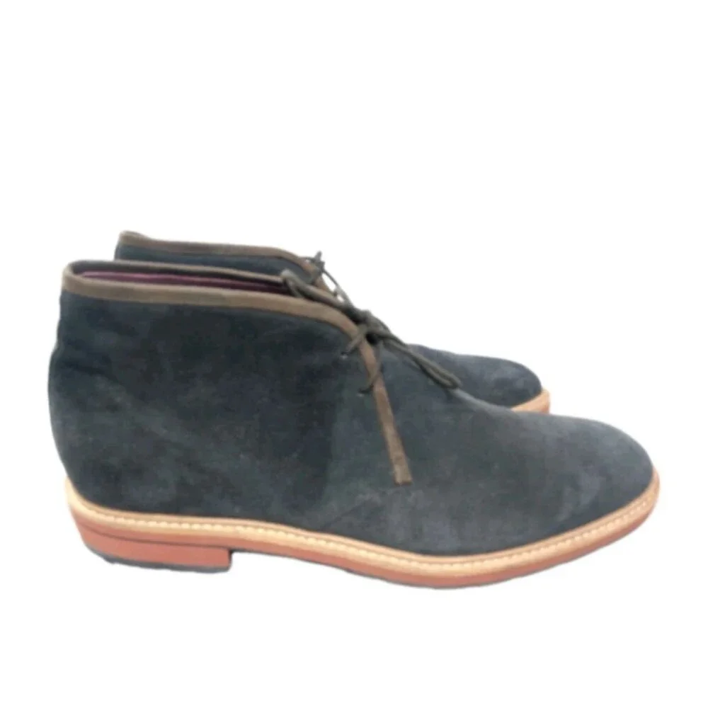 Profuomo  Chukka Boots Men's Size 10, Brown Suede Made In Italy
